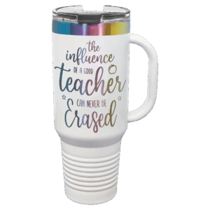 Custom Polar Camel® 40oz Prismatic Effect ION-Plated Tumbler with Flip Lid and Straw